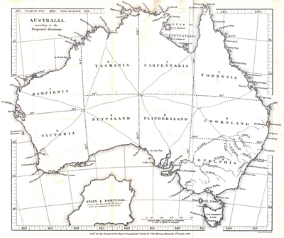Australia map small